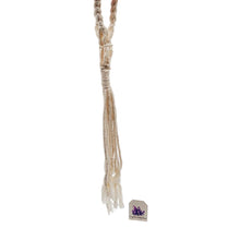 Load image into Gallery viewer, Macrame Wooden Sphere Holder
