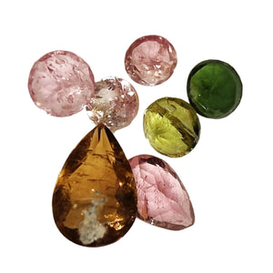 Watermelon Tourmaline Gemstone Pack # 120