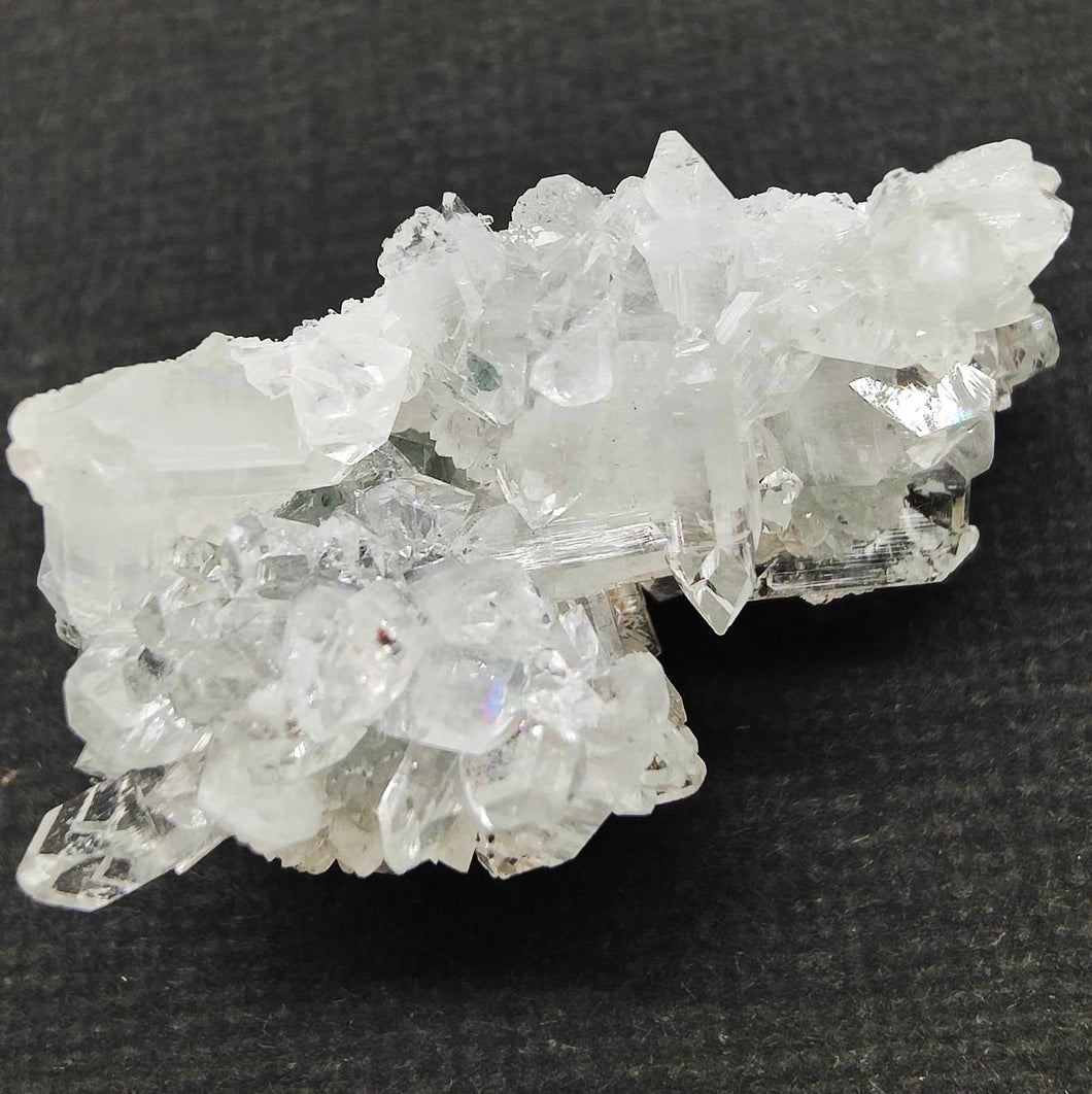 Himalayan Clear Quartz with Blue Chlorite Cluster # 173