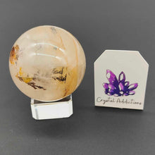 Load image into Gallery viewer, Dendritic Quartz Sphere w/Star # 26
