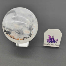 Load image into Gallery viewer, Dendritic Quartz Sphere w/Star # 105
