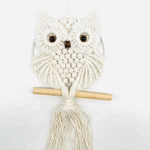 Owl Macrame Hanger