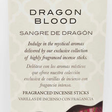 Load image into Gallery viewer, Dragons Blood Incense Sticks - Flora Classique
