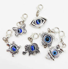 Load image into Gallery viewer, Evil Eye Clip On Charm
