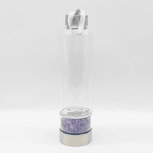 Load image into Gallery viewer, Amethyst Chip Water Bottle
