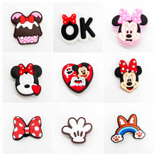 Load image into Gallery viewer, Mickey &amp; Minnie Mouse Shoe Charms
