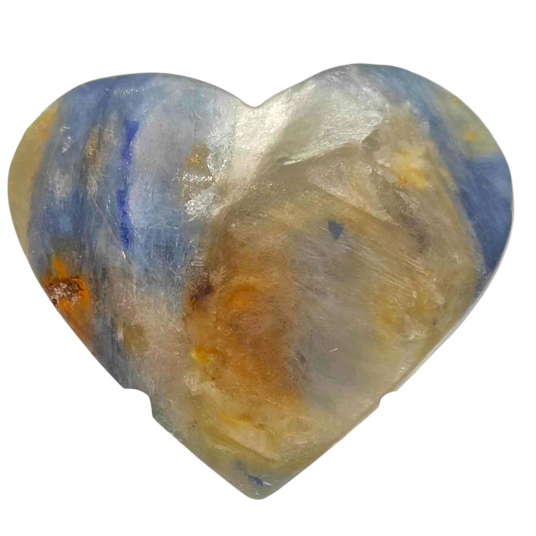 Blue Kyanite Heart # 8