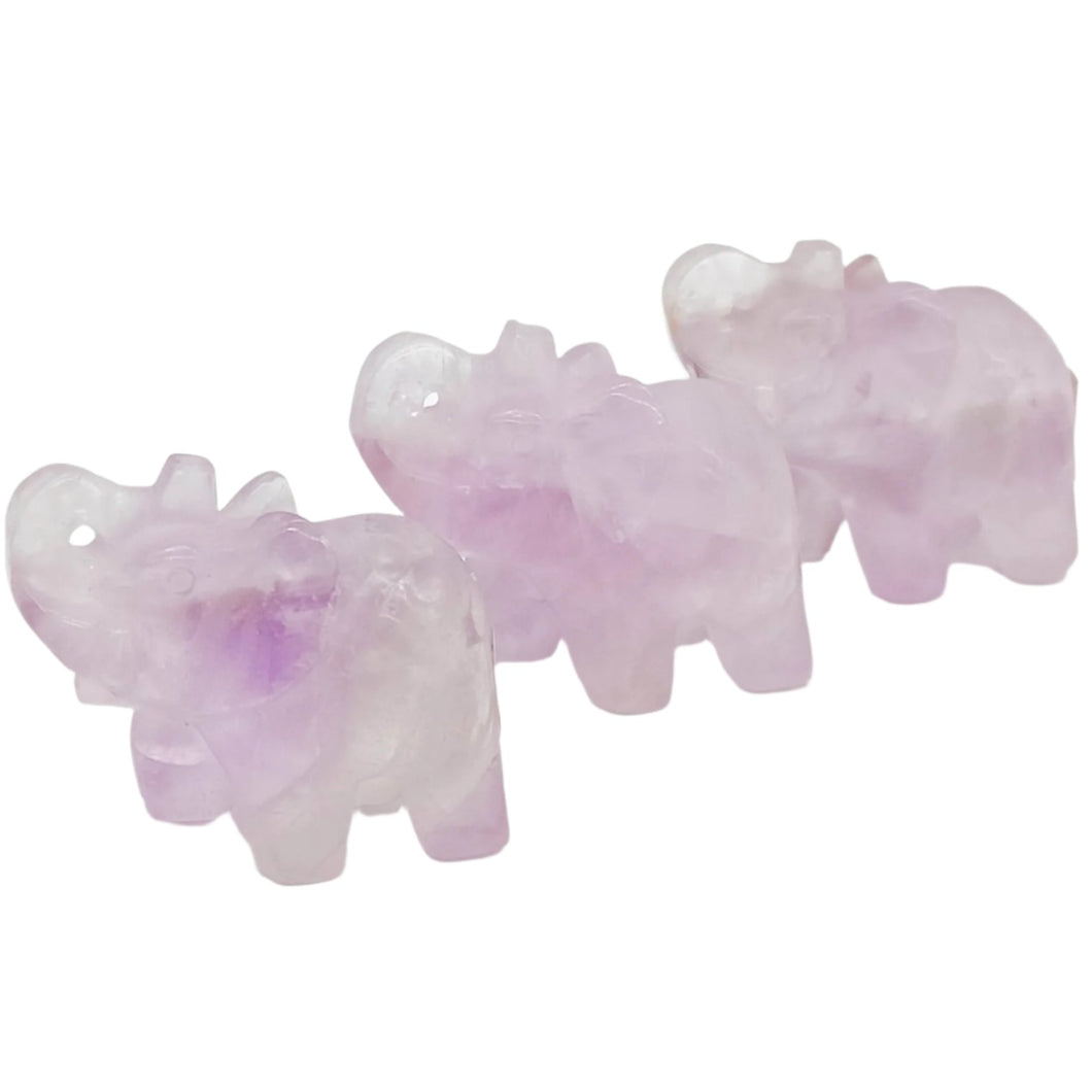 Amethyst Elephants