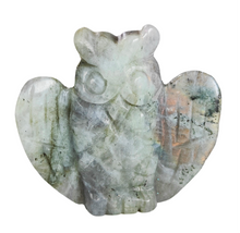 Load image into Gallery viewer, Labradorite Owl # 113
