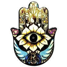 Load image into Gallery viewer, Hamsa Hand Ceramic Coaster
