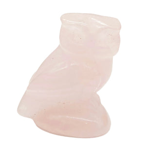 Rose Quartz Owl # 103