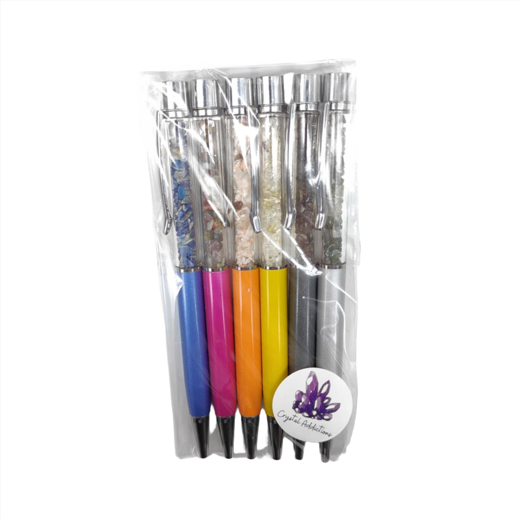 Crystal Chip Pen Pack of 6