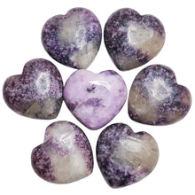 Load image into Gallery viewer, Lepidolite Medium Hearts
