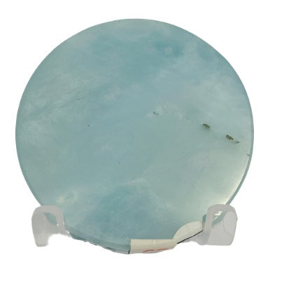 Aquamarine Polished Disc # 39