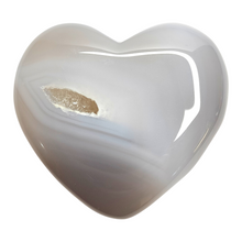 Load image into Gallery viewer, Druzy Agate Heart # 171
