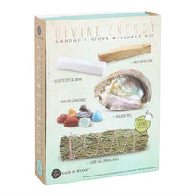 Load image into Gallery viewer, Divine Energy - Smudge &amp; Stone Wellness Kit
