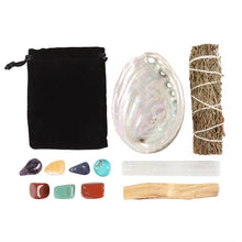 Load image into Gallery viewer, Divine Energy - Smudge &amp; Stone Wellness Kit
