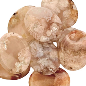 Flower Agate Thumbstones