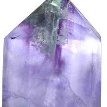 Load image into Gallery viewer, Rainbow Fluorite Point # 102
