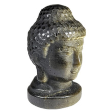 Load image into Gallery viewer, Golden Sheen Obsidian Buddha Head # 51

