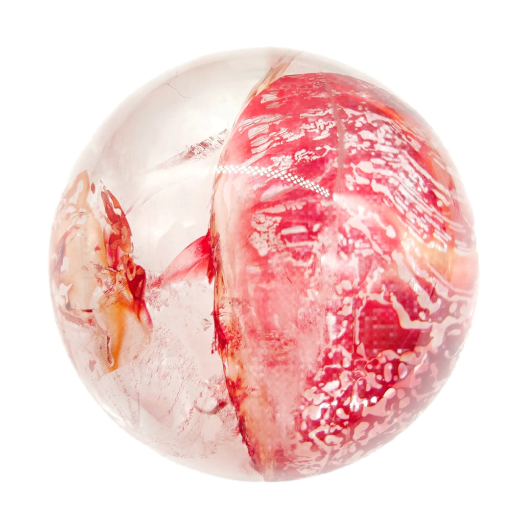 Fire Quartz Sphere # 124