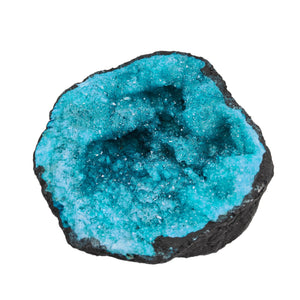 Quartz Geode (Dyed Blue) # 158