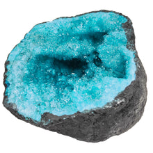 Load image into Gallery viewer, Quartz Geode (Dyed Blue) # 158
