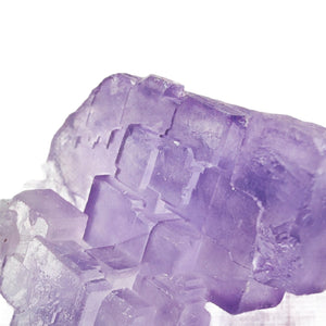 Purple Stepped Fluorite Specimen # 30