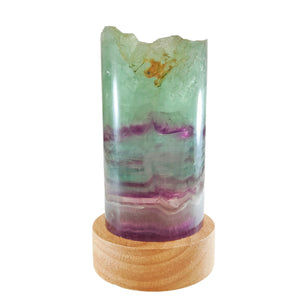 Rainbow Fluorite Lamp # 146