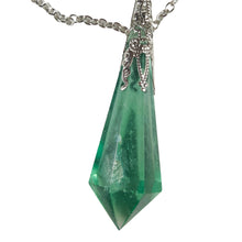 Load image into Gallery viewer, Green Fluorite Pendulum # 150
