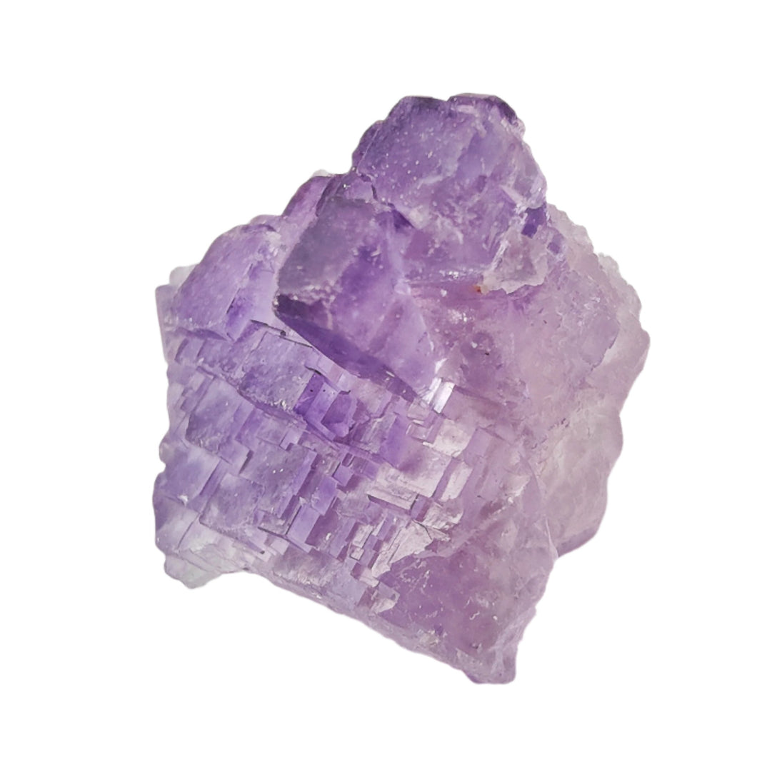 Purple Stepped Fluorite Specimen # 143