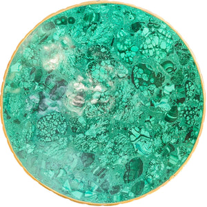 Malachite Bowl # 146