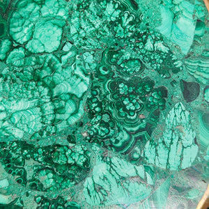 Malachite Bowl # 39