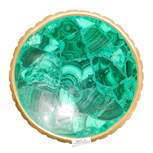 Malachite Bowl # 193