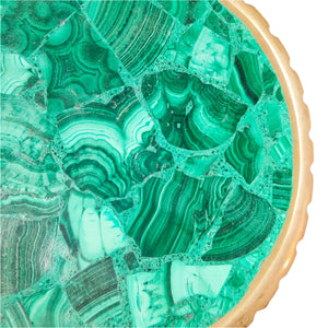 Malachite Bowl # 193