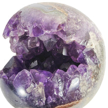 Load image into Gallery viewer, Amethyst Geode Sphere # 72
