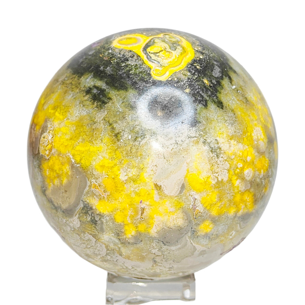 Bumblebee Jasper Sphere # 115