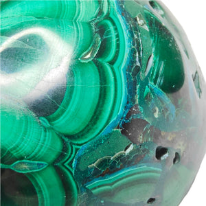 Malachite + Chrysocolla Sphere # 36