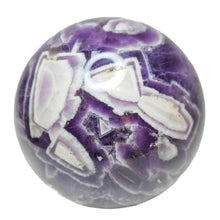 Load image into Gallery viewer, Chevron Amethyst Sphere # 139
