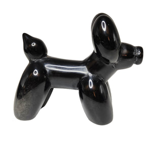 Golden Sheen Obsidian Balloon Dog # 81