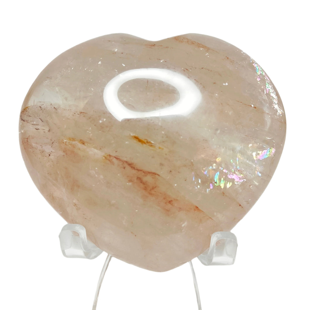 Fire Quartz Heart # 78