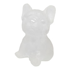 Load image into Gallery viewer, Clear Quartz French Bulldog # 140
