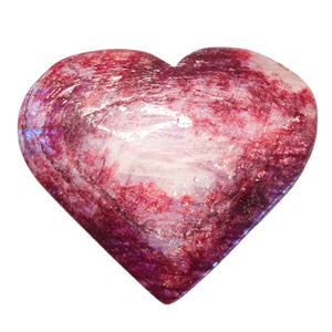 Red Moonstone Heart # 132