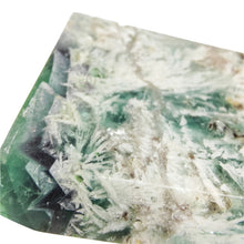 Load image into Gallery viewer, Snowflake Rainbow Fluorite Tower P.I # 137
