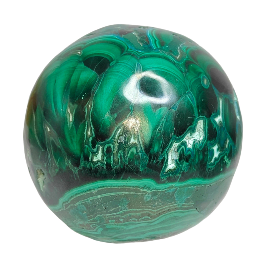 Malachite + Chrysocolla Sphere # 36