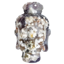 Load image into Gallery viewer, Flower Agate XL Buddha Head # 7
