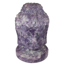 Load image into Gallery viewer, Lepidolite Buddha # 104
