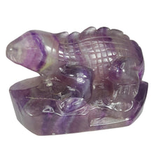 Load image into Gallery viewer, Rainbow Fluorite Lizard # 175
