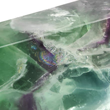 Load image into Gallery viewer, Rainbow Blue Fluorite D/T # 106
