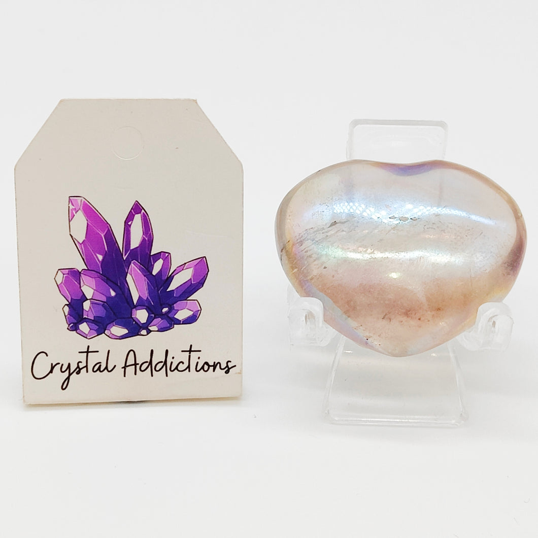 Angel Aura Quartz Heart # 37